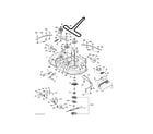 Husqvarna YT42CS-502120 mower deck diagram