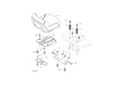 Craftsman 917988210 seat assembly diagram