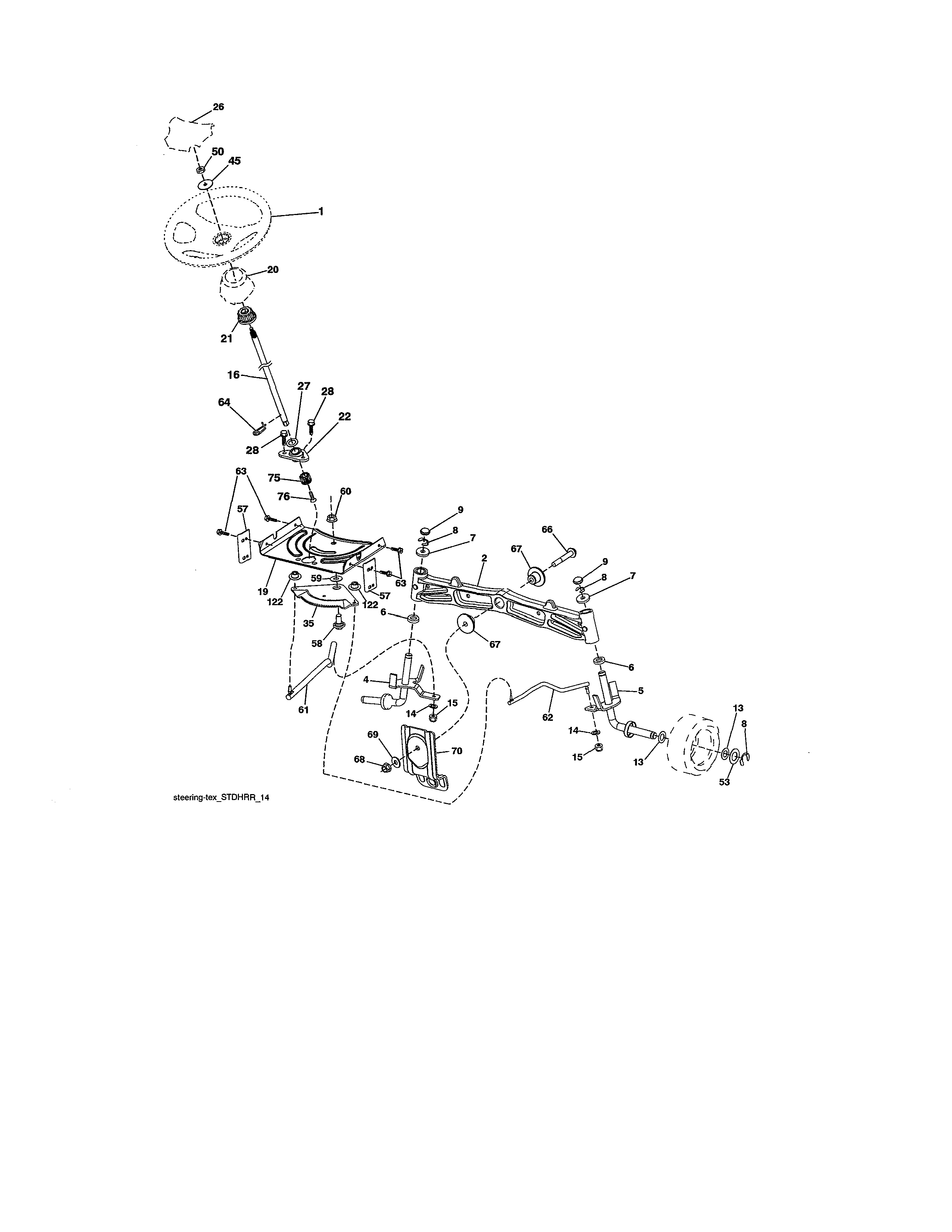Steering assembly