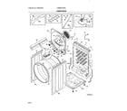 Electrolux EWMGD70JIW3 cabinet/drum diagram