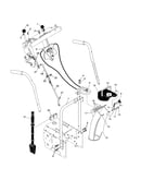 Control panel/discharge chute