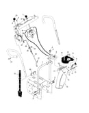 Control panel/discharge chute