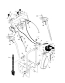 Control panel/discharge chute