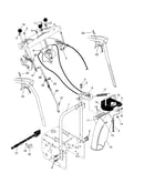Control panel/discharge chute
