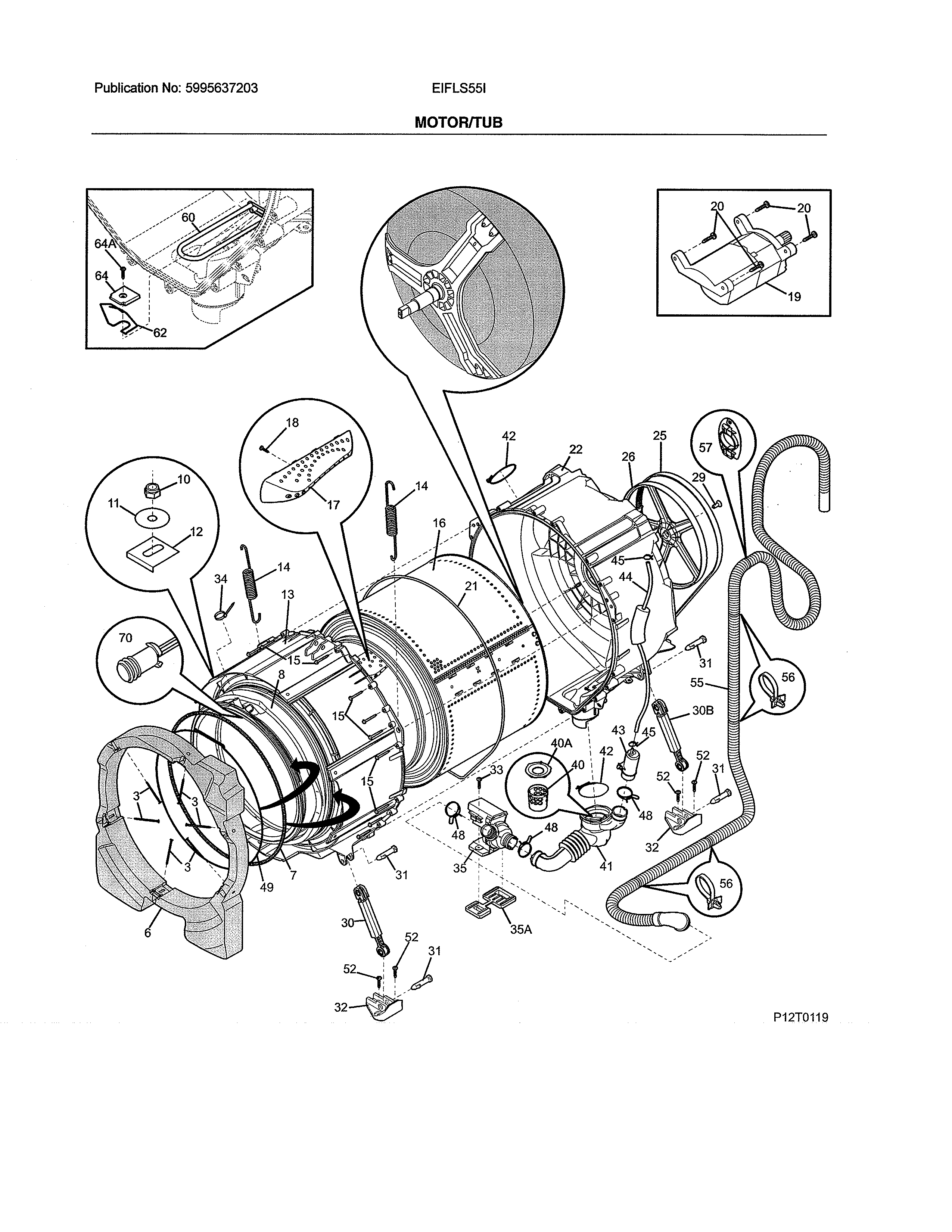 MOTOR/TUB