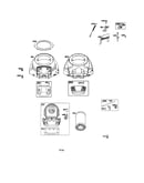 Blower housing/air cleaner