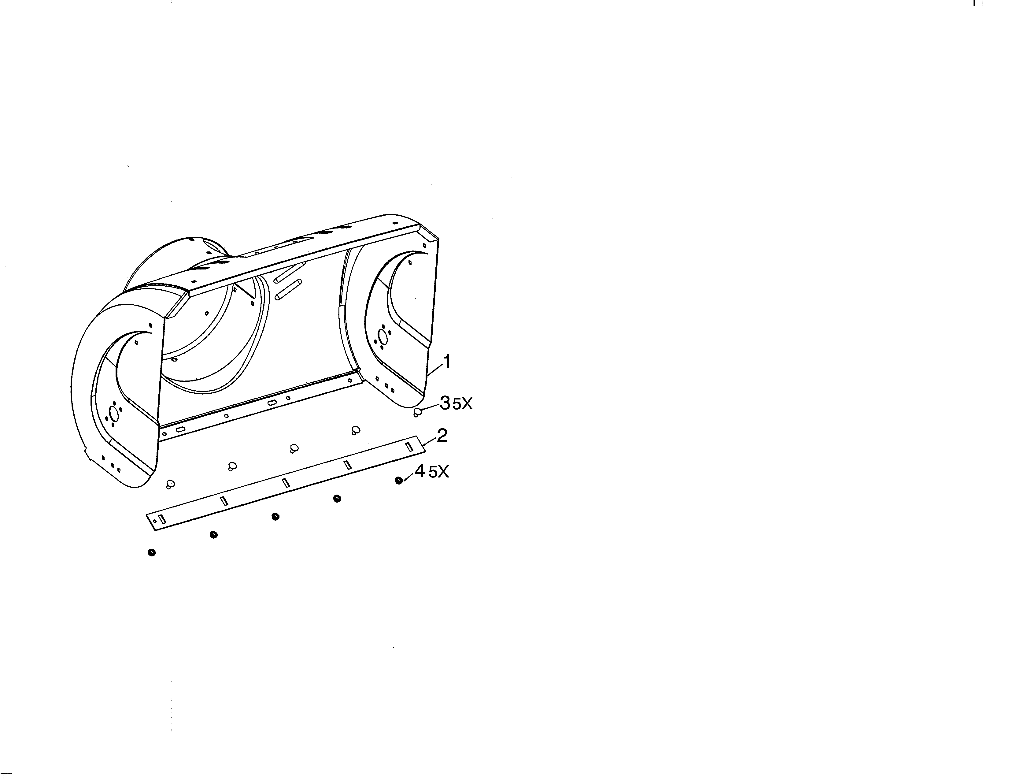 Auger housing