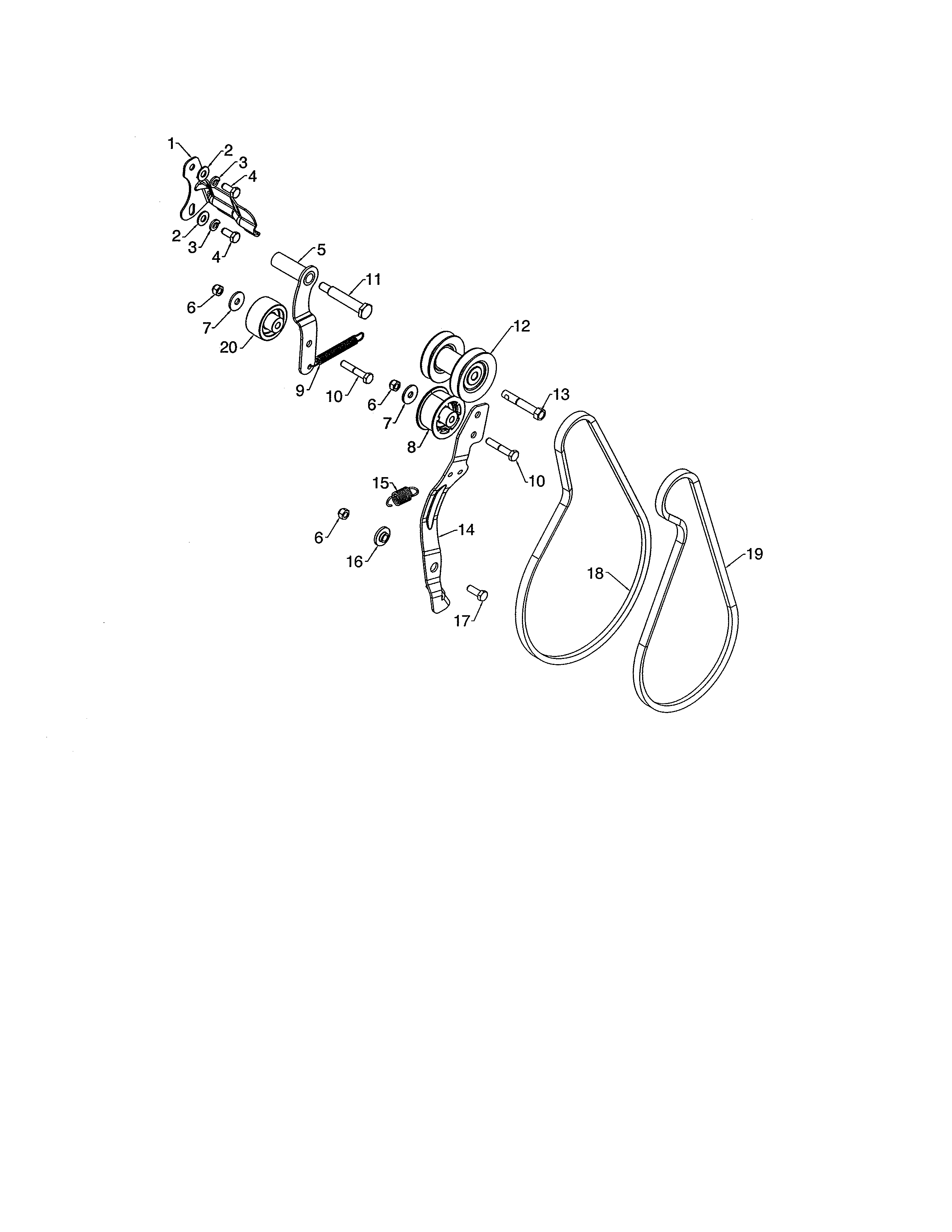 Pulleys/belts