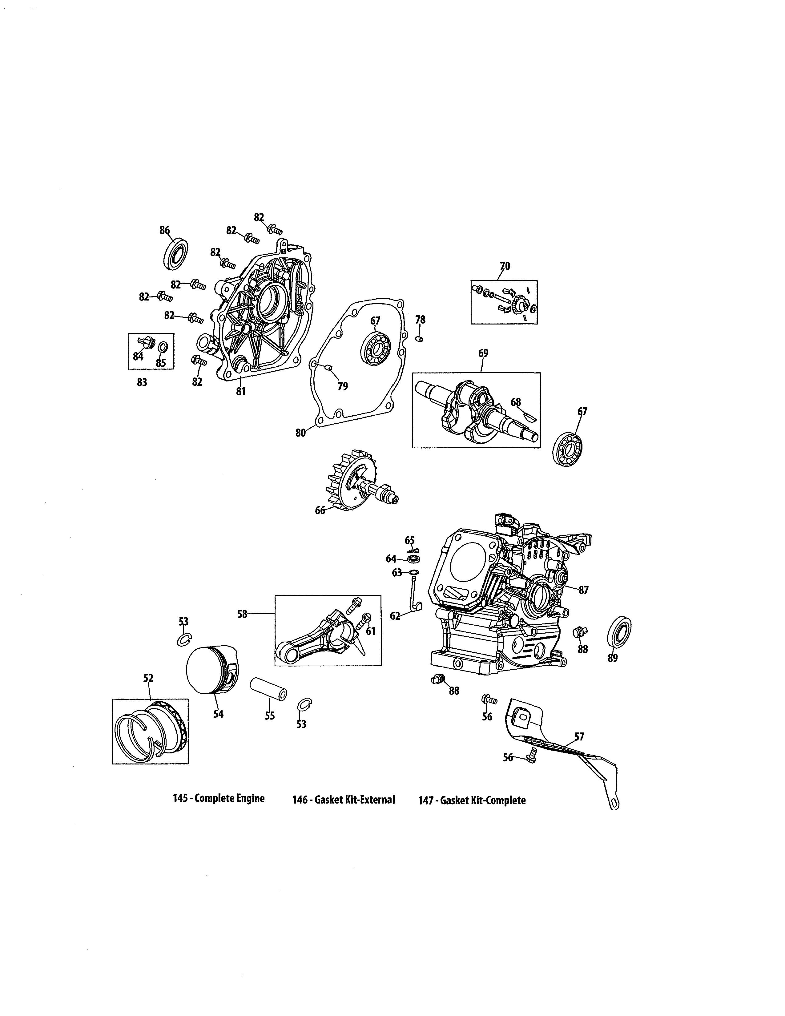 CRANKSHAFT/CRANKCASE