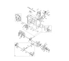 Craftsman 247881733 auger housing/spiral/gearbox diagram
