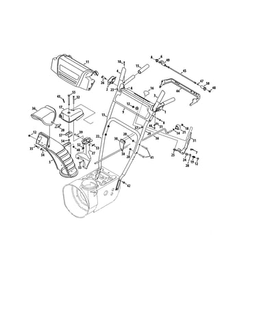 Handles/chute