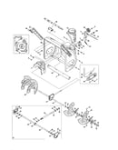 Auger housing/gearbox/spiral