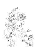 Engine/wheel/axle