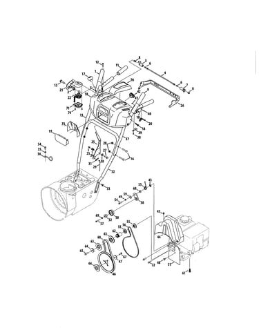 Handles/engine/belts