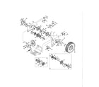 Craftsman 247888701 drive shaft/wheels diagram