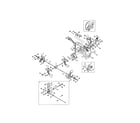 Craftsman 247888741 gearbox/auger housing/spiral diagram