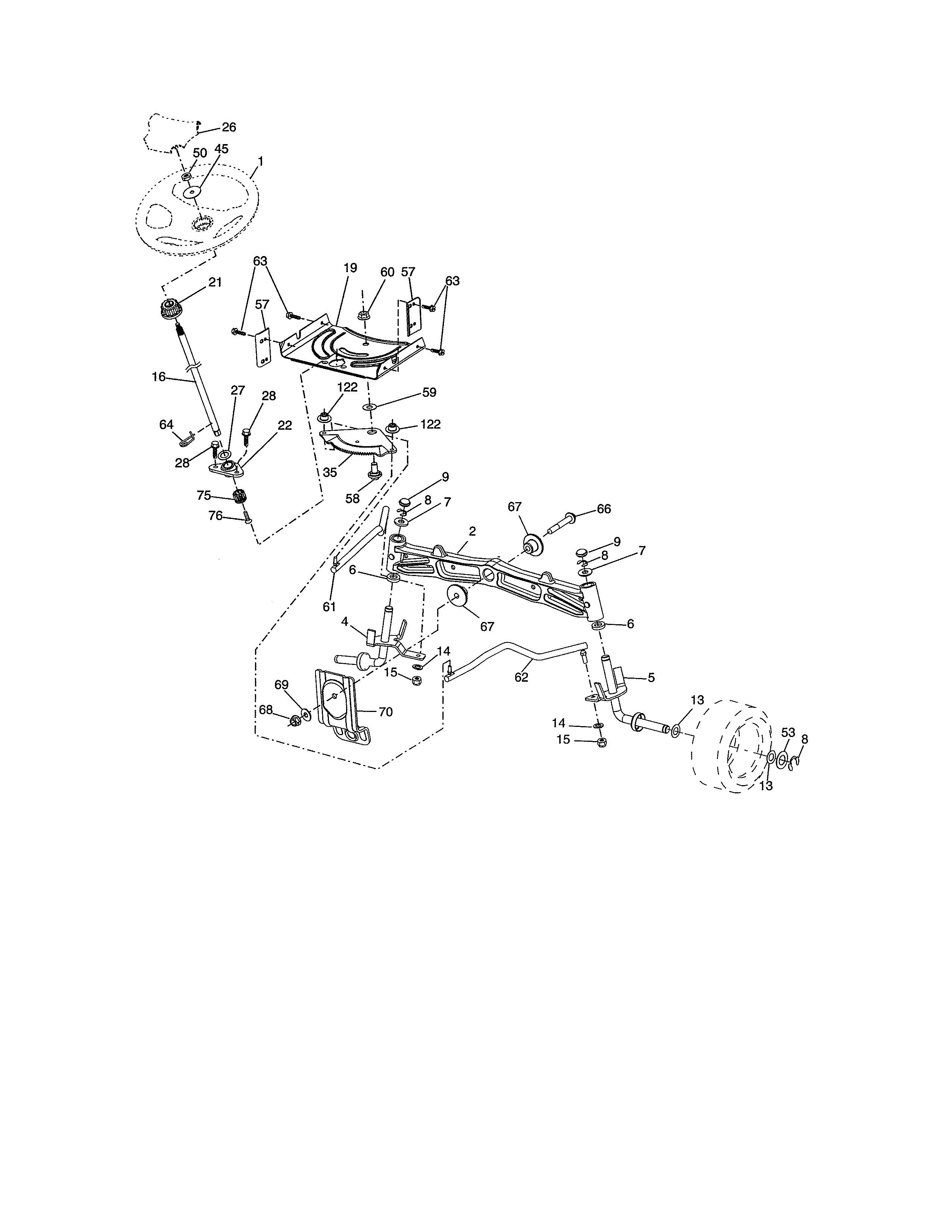 Steering assembly