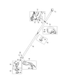 Drive shaft/handle/throttle