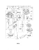 Cylinder/crankshaft/crankcase