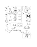 Carburetor/blower housing