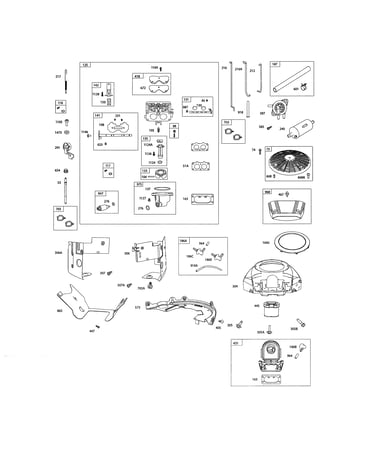 Carburetor/blower housing