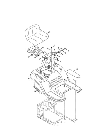 Seat/fender