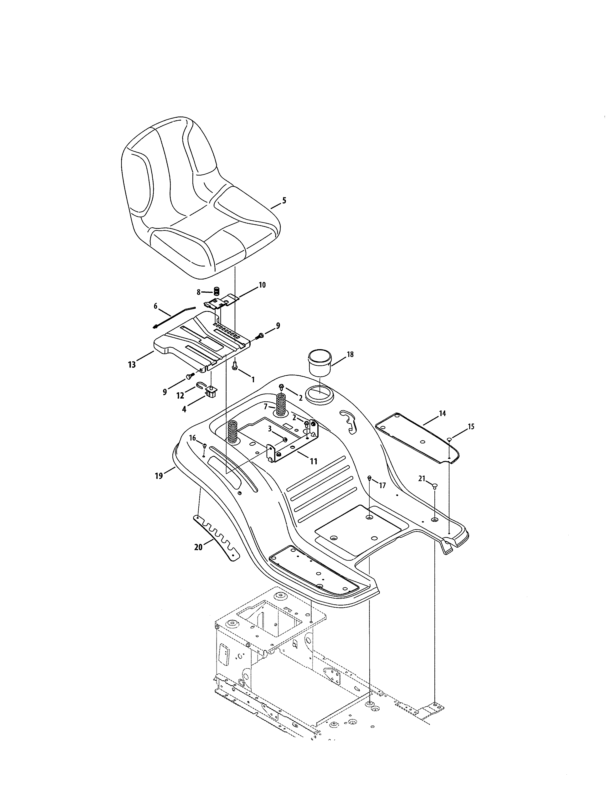 Seat/fender