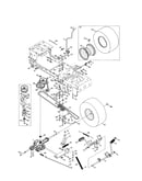 Transmission/wheel/pulleys