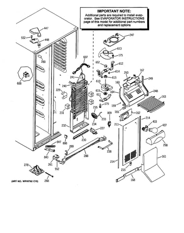 Freezer section