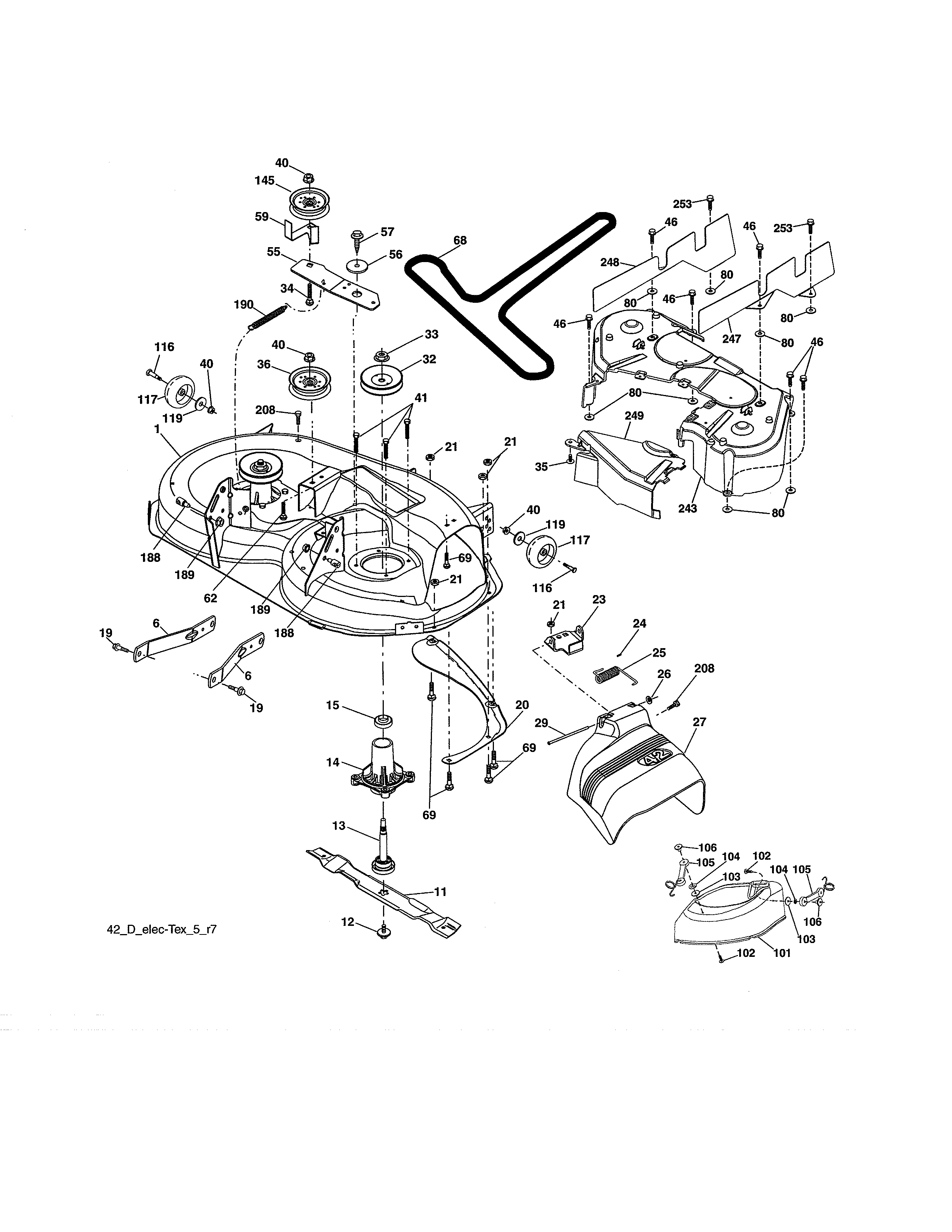 Mower deck