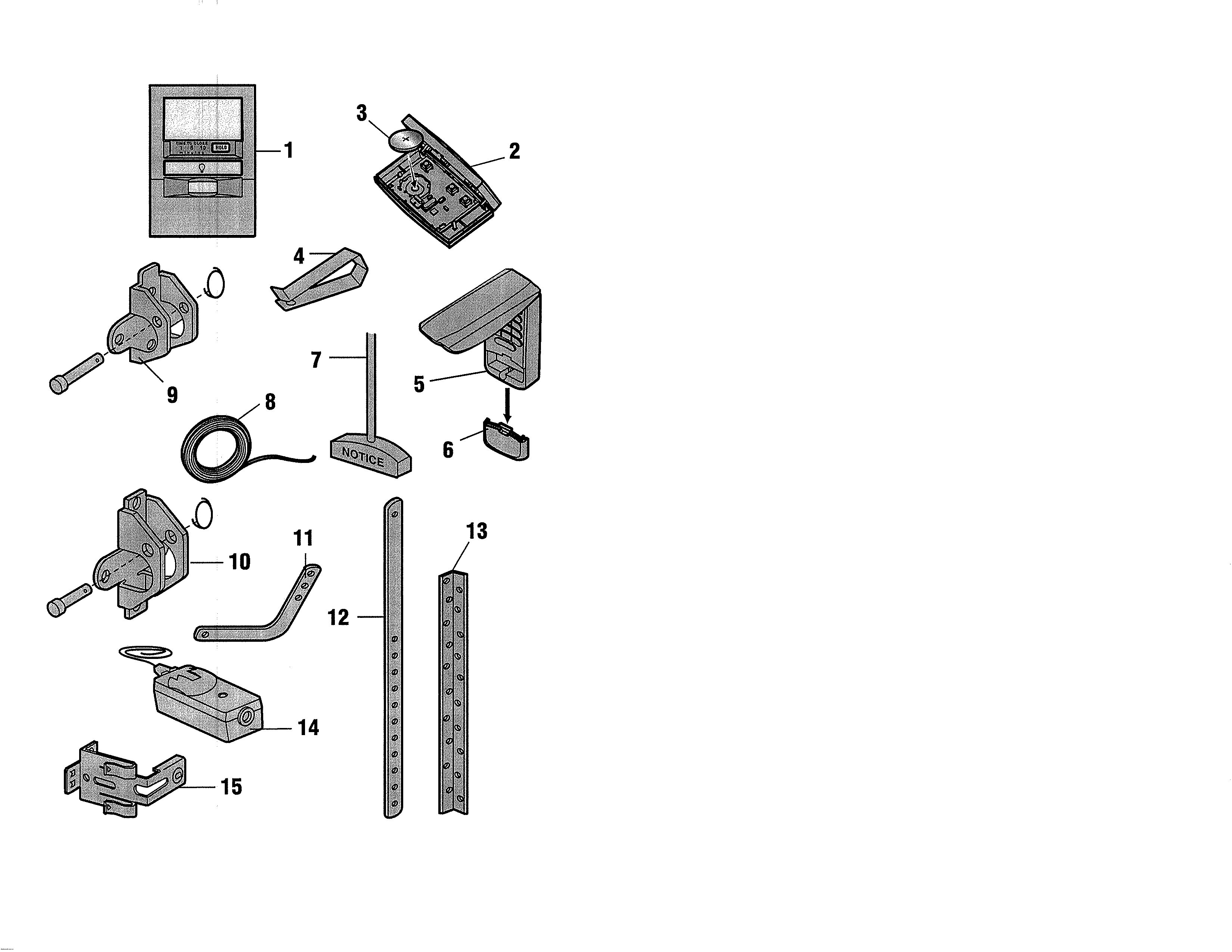 Installation parts