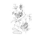 Craftsman 917277710 hydraulic pump-motor diagram