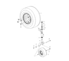 Craftsman 917277710 wheels & tires diagram