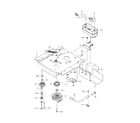 Craftsman 917277730 engine mounting/guards/muffler diagram