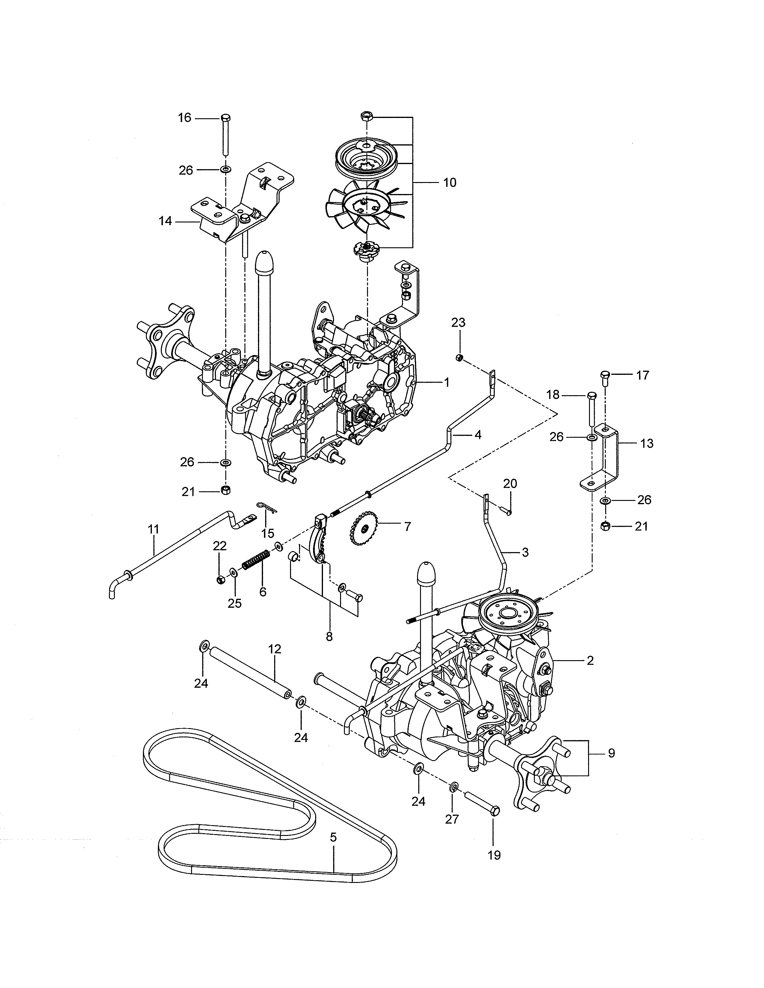 Hydraulic pump-motor