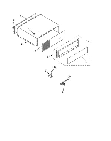 Top grille & unit cover parts
