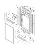 Refrigerator door parts
