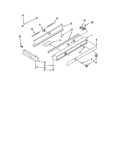 Refrigerator control panel parts