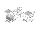 Freezer shelf parts