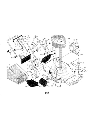 Engine/housing/handle