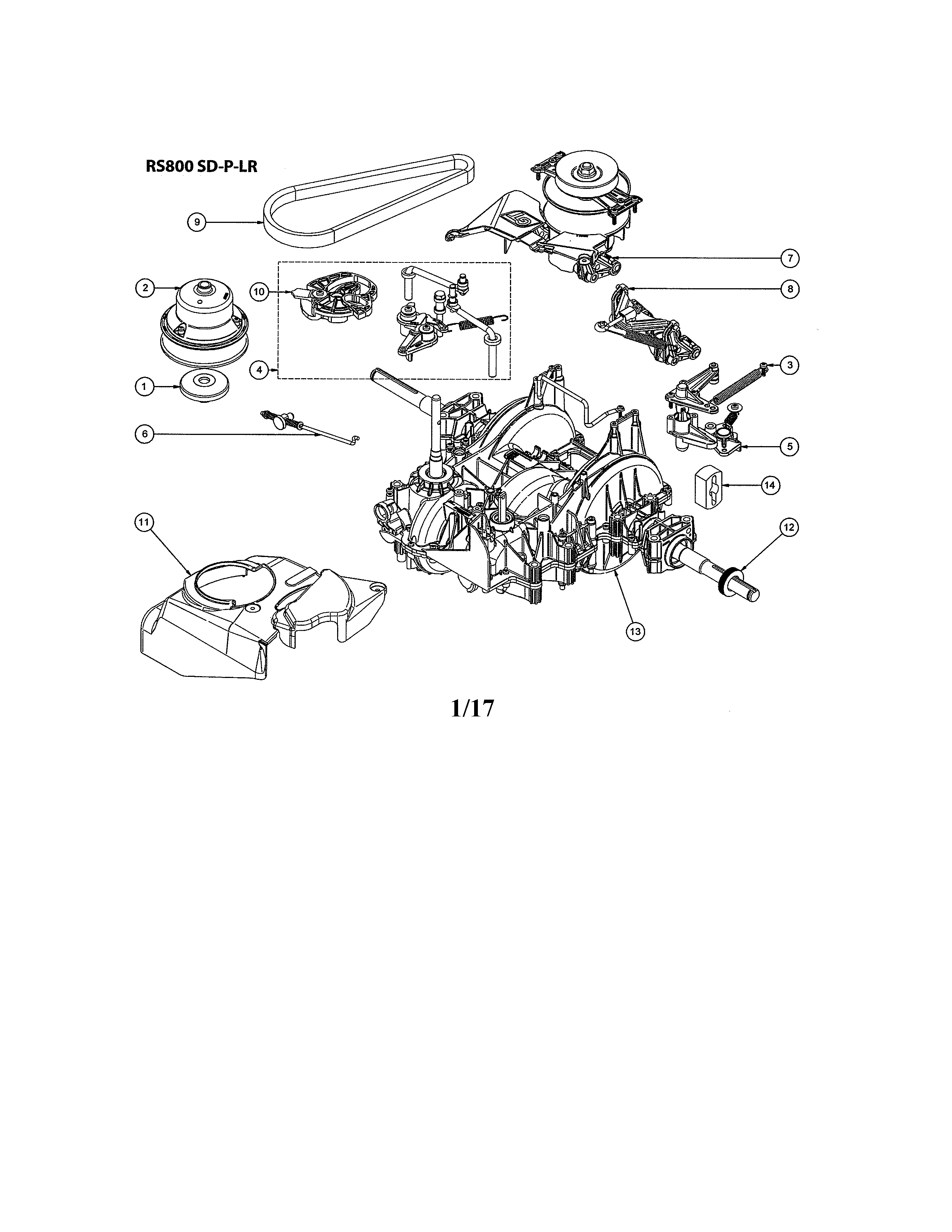 Craftsman t2300 parts sale