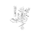 Craftsman 247203695 spindle pulley/deck diagram