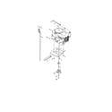 Craftsman 247290005 engine/pulley diagram