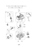 Cylinder/crankshaft/sump