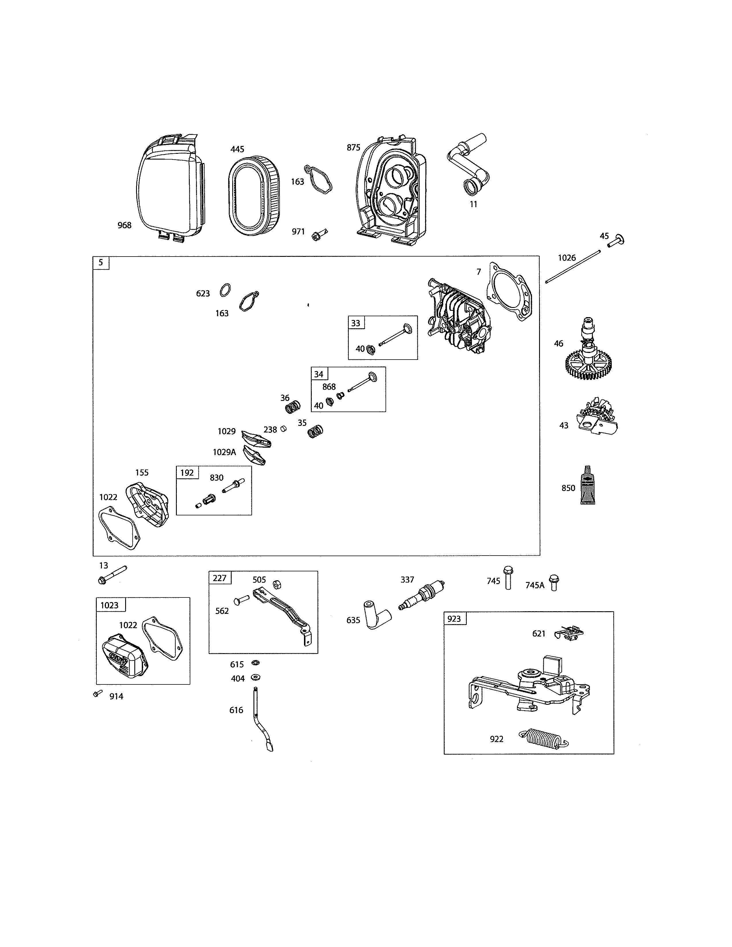 HEAD-CYLINDER/BRAKE