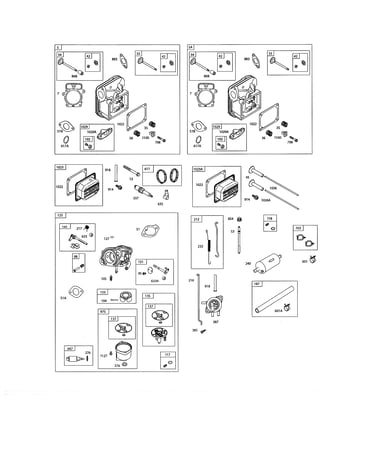 Head-cylinder/carburetor
