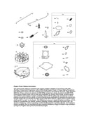 Gasket set/flywheel