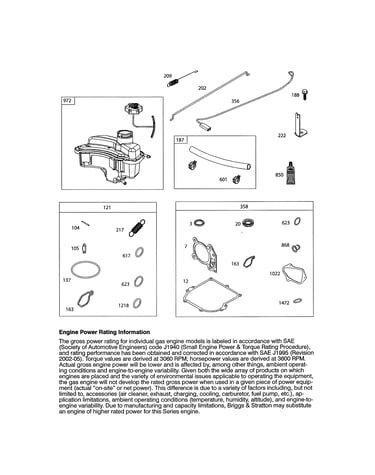 Fuel tank/gasket sets