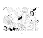 Craftsman 917374510 lawn mower diagram