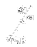 Drive shaft/shield/handle